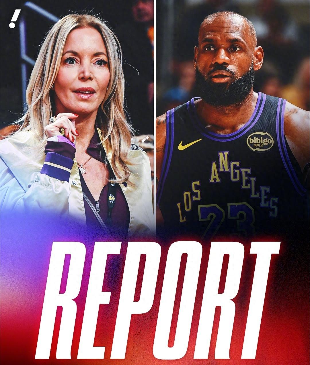 誰說詹姆斯已被厭惡？珍妮巴斯火速發(fā)文澄清，湖人想奪冠離不開他