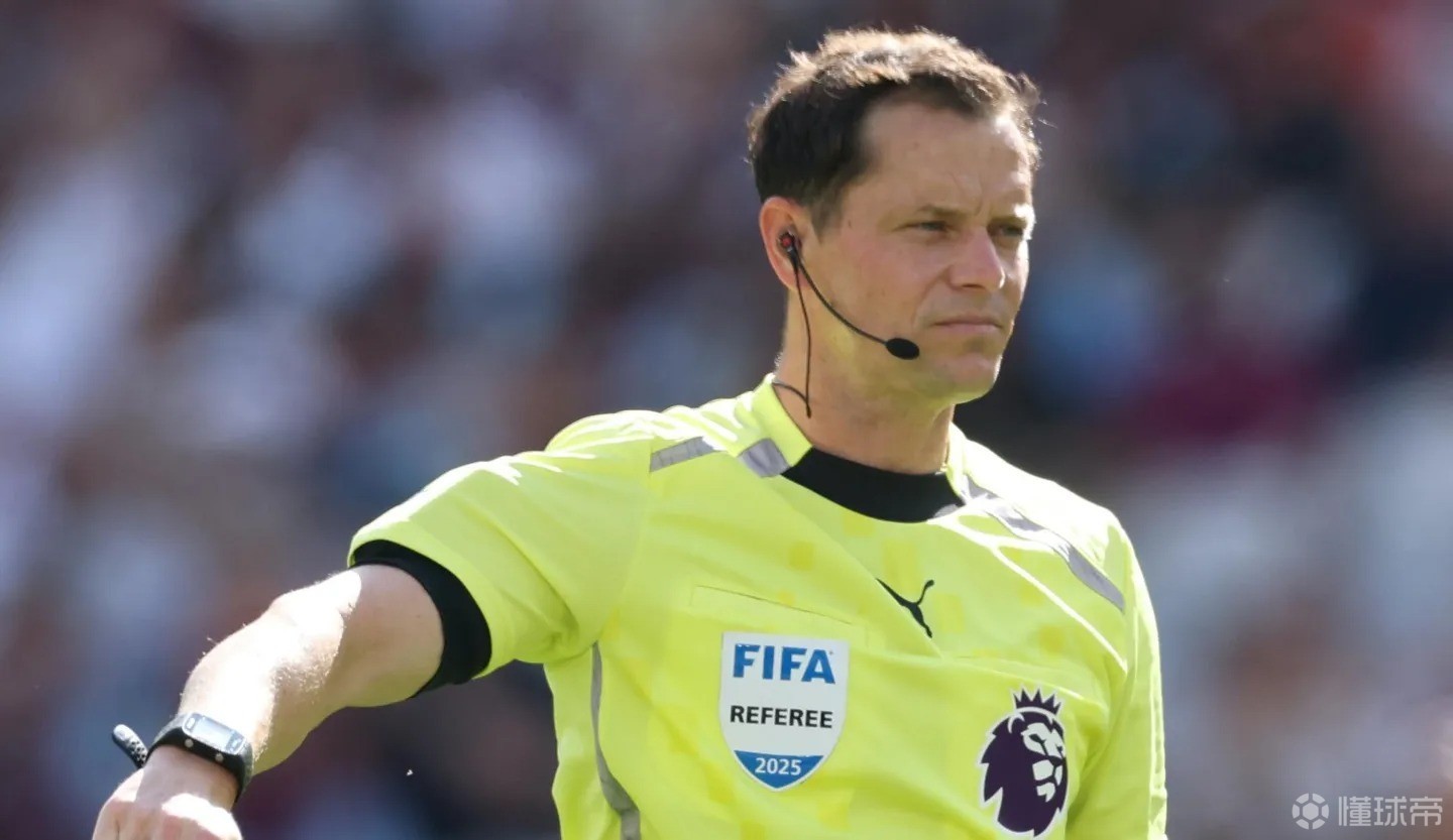 英超第29輪裁判：達(dá)倫-英格蘭將執(zhí)法曼城vs諾丁漢森林